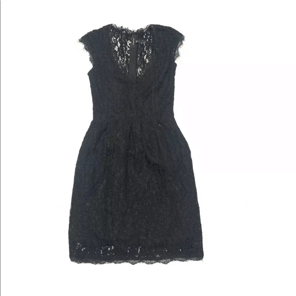Babaton Aritzia Tobias Eyelash Lace Dress